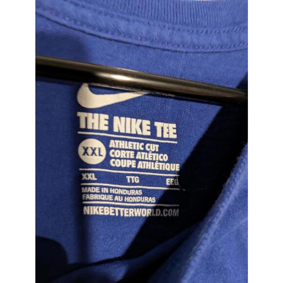 Nike Cubs 2016 World Series Champs Tee Graphic T-Shirt Blue Men's XXL - Picture 4 of 7